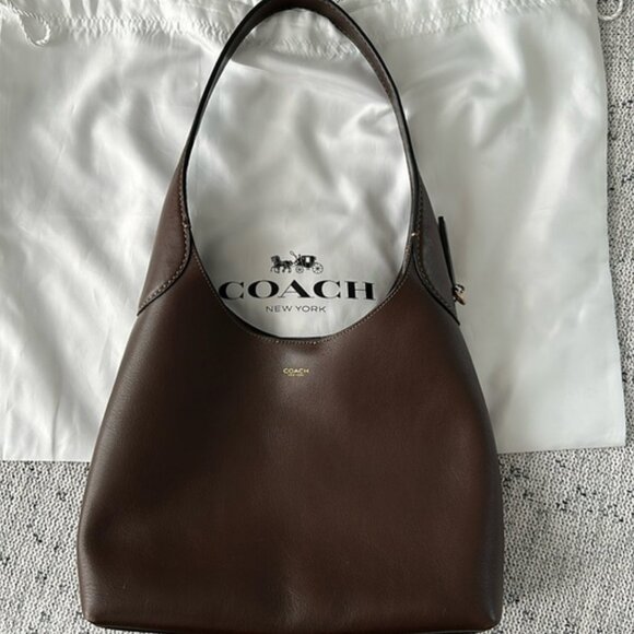 Coach Handbags - Coach • Brooklyn Shoulder Bag 28 in Maple！